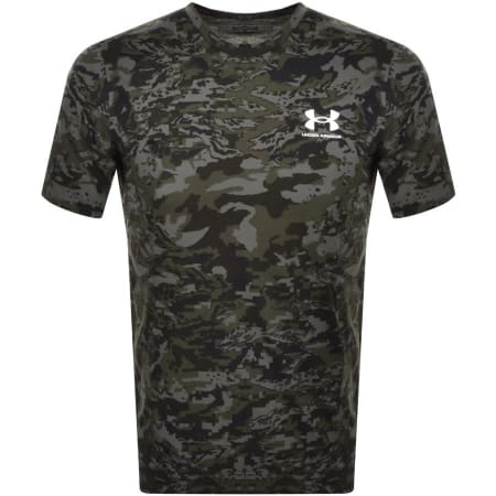 Product Image for Under Armour Loose Camo Short Sleeve T Shirt Green