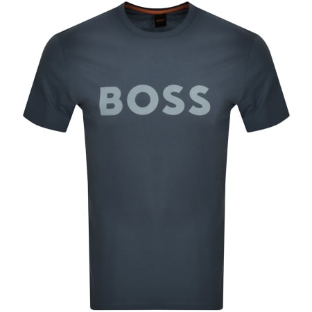 Product Image for BOSS Thinking 1 Logo T Shirt Blue