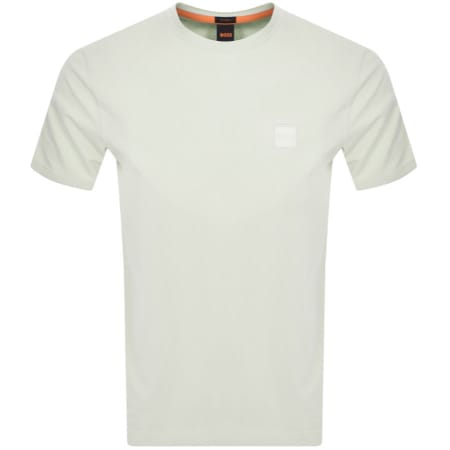 Product Image for BOSS Tales Logo T Shirt Grey