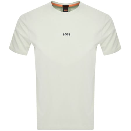 Product Image for BOSS TChup Logo T Shirt Grey