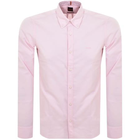 Product Image for BOSS Rickert Long Sleeved Shirt Pink