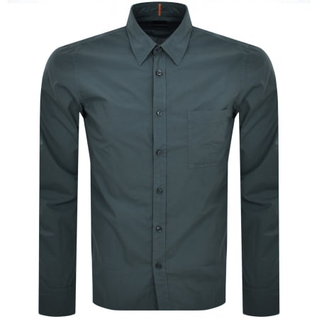 Product Image for BOSS Relegant 6 Long Sleeved Shirt Blue