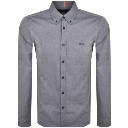 Recommended Product Image for BOSS Rickert Long Sleeved Shirt Black