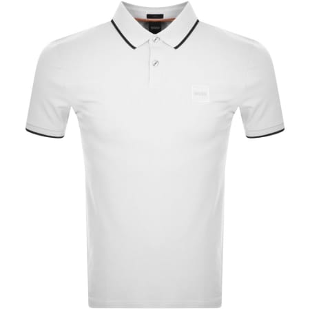 Product Image for BOSS Passertip Polo T Shirt White