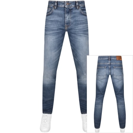 Product Image for BOSS Delaware Slim Fit Jeans Blue