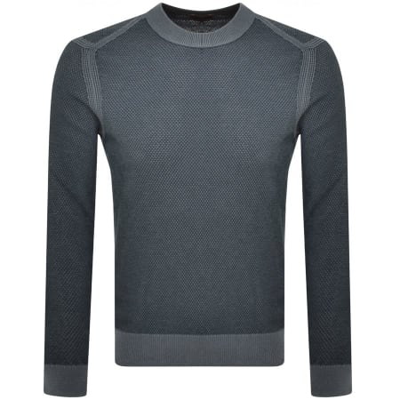 Product Image for BOSS Aquila Knit Jumper Blue