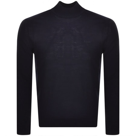 Product Image for BOSS Avac M Knit Jumper Navy