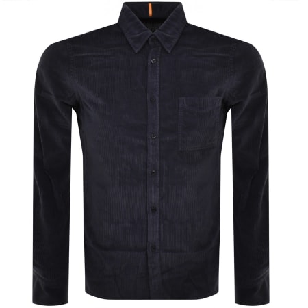 Recommended Product Image for BOSS Relegant 6 Long Sleeved Shirt Navy