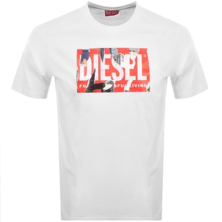Product Image for Diesel T Just L13 T Shirt White