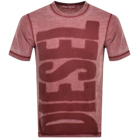 Product Image for Diesel T Just L1 T Shirt Burgundy