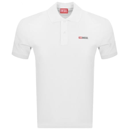 Product Image for Diesel T Smith Div Polo T Shirt White