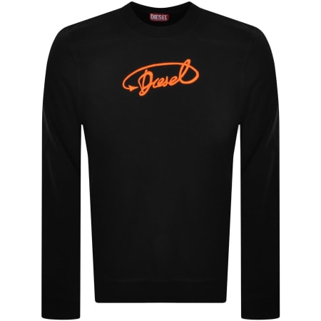 Product Image for Diesel S Ginn L6 Sweatshirt Black