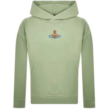 Product Image for Vivienne Westwood Logo Hoodie Green