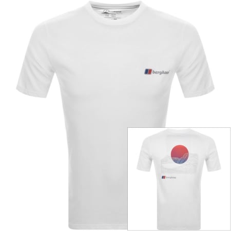 Product Image for Berghaus Snowdon Logo T Shirt White