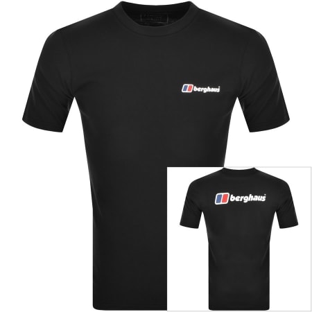 Product Image for Berghaus Organic Logo T Shirt Black