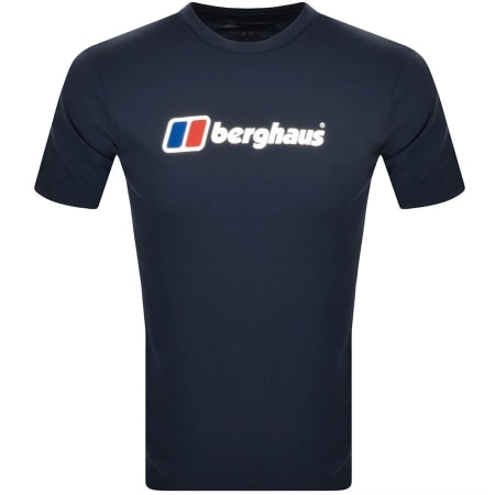 Product Image for Berghaus Logo T Shirt Blue