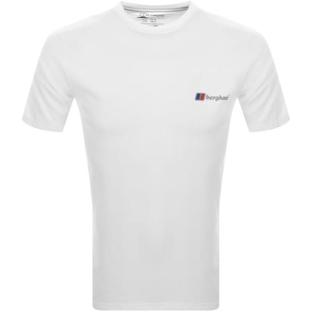 Product Image for Berghaus Organic Classic Logo T Shirt White