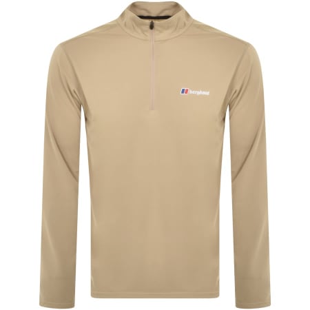 Product Image for Berghaus Wayside Half Zip Track Top Brown
