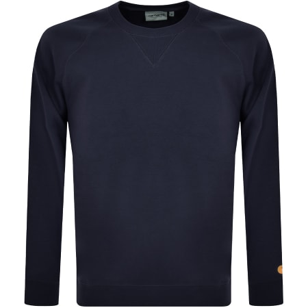 Product Image for Carhartt WIP Chase Sweatshirt Navy