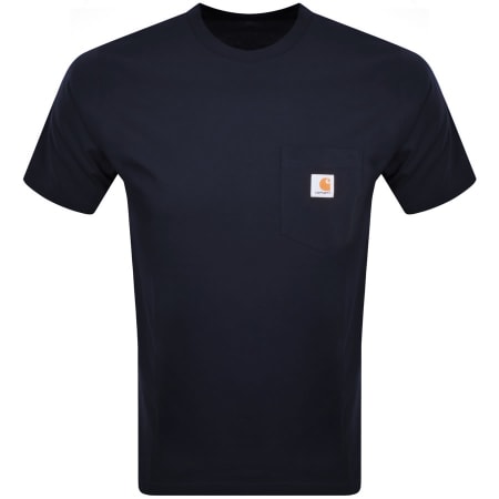 Product Image for Carhartt WIP Pocket Short Sleeved T Shirt Navy