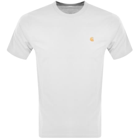Product Image for Carhartt WIP Chase Short Sleeved T Shirt White