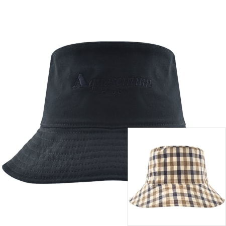 Product Image for Aquascutum Reversible Bucket Hat Navy