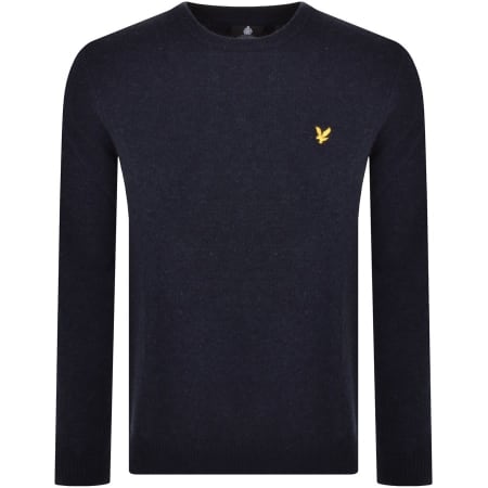 Product Image for Lyle And Scott Textured Jumper Navy