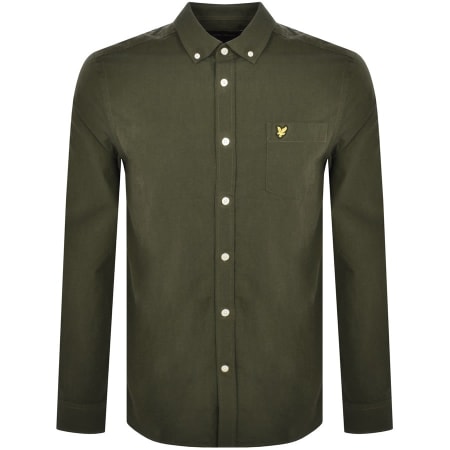 Recommended Product Image for Lyle And Scott Oxford Long Sleeve Shirt Green