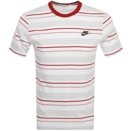 Product Image for Nike Sportswear Striped T Shirt White