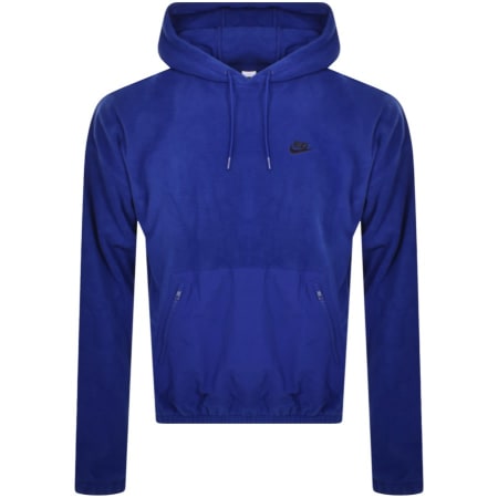 Recommended Product Image for Nike Logo Fleece Hoodie Blue