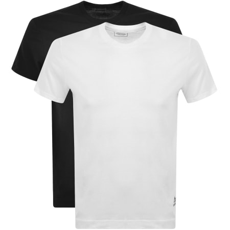 Product Image for adidas Originals Two Pack T Shirts White