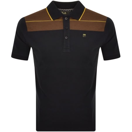 Product Image for Fila Vintage Jacapo Polo T Shirt Black