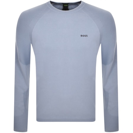 Product Image for BOSS Perform X Knit Jumper Blue