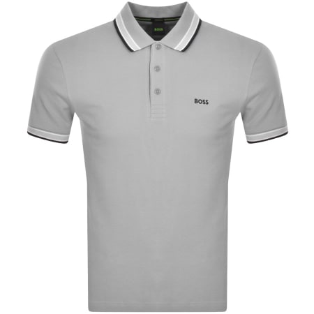Recommended Product Image for BOSS Paddy Polo T Shirt Grey