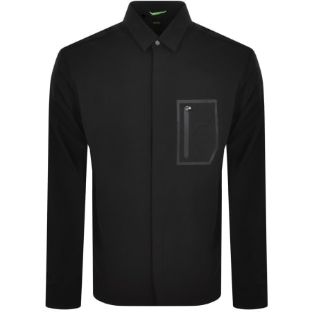 Product Image for BOSS Burel X Overshirt Black