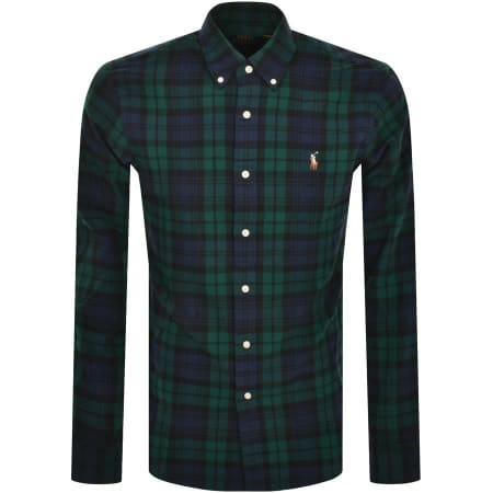 Product Image for Ralph Lauren Long Sleeved Check Shirt Green