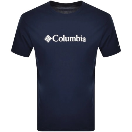 Product Image for Columbia Basic Logo T Shirt Navy