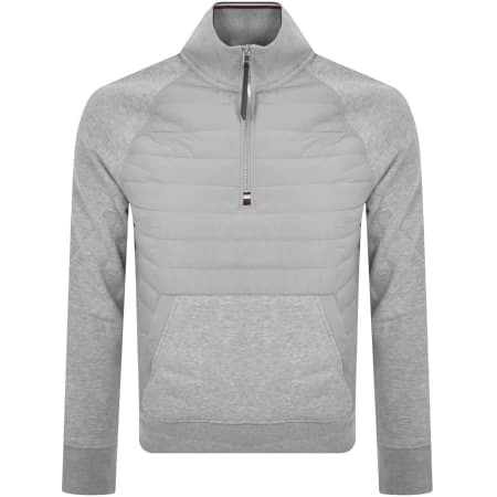 Recommended Product Image for Tommy Hilfiger Mix Media Sweatshirt Grey