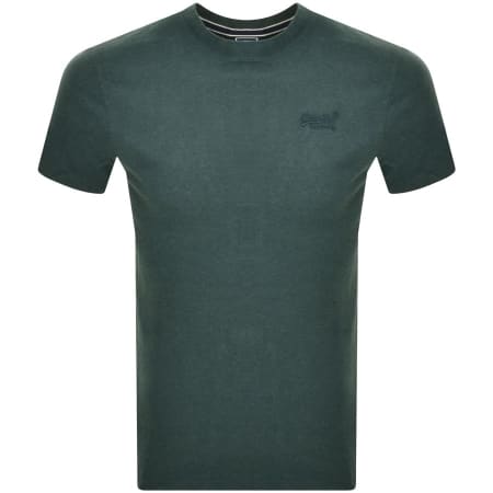 Product Image for Superdry Vintage Logo T Shirt Green