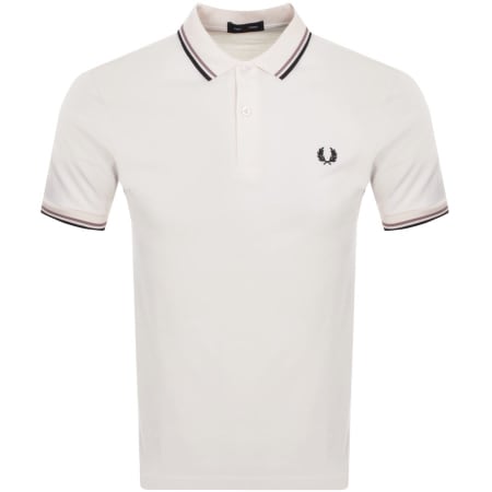 Recommended Product Image for Fred Perry Twin Tipped Polo T Shirt White