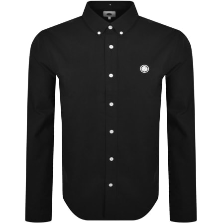 Product Image for Pretty Green Oxford Long Sleeve Shirt Black
