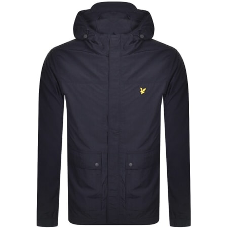 Product Image for Lyle And Scott Hooded Jacket Navy