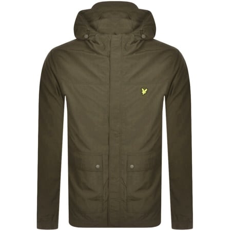 Product Image for Lyle And Scott Hooded Jacket Green
