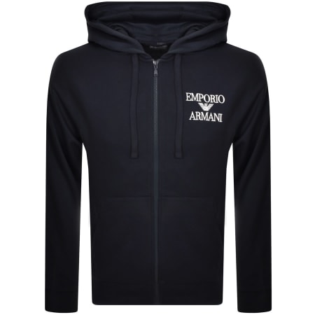 Recommended Product Image for Emporio Armani Loungewear Logo Hoodie Navy