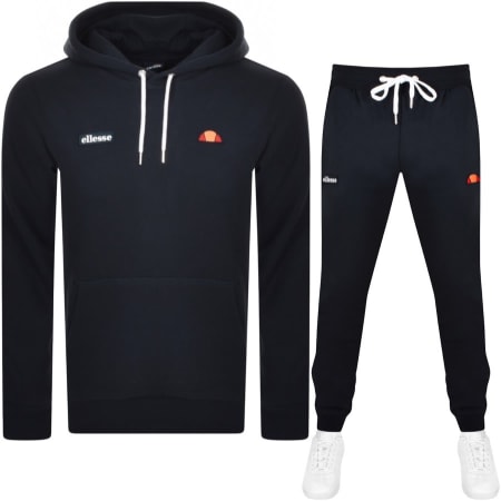 Product Image for Ellesse Traccota Hooded Logo Tracksuit Navy