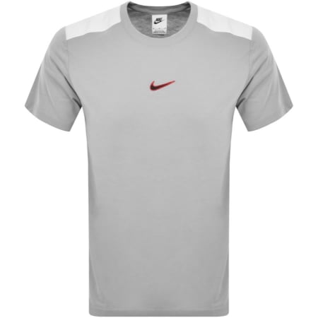Recommended Product Image for Nike Swoosh Logo T Shirt Grey