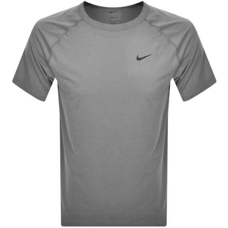 Product Image for Nike Training Dri Fit Logo T Shirt Grey