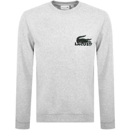 Product Image for Lacoste Crew Neck Sweatshirt Grey