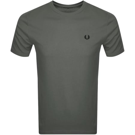 Product Image for Fred Perry Ringer T Shirt Green