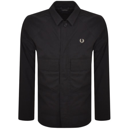 Product Image for Fred Perry Utility Overshirt Black